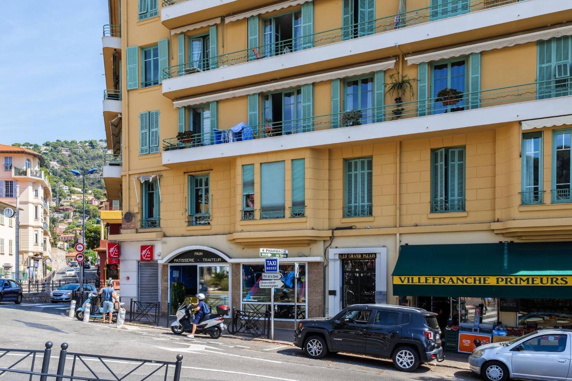 Charmant 3 Pieces Vue Mer Villefranche-sur-Mer Dış mekan fotoğraf